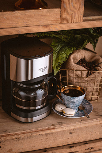Adler | Coffee maker | AD 4407 | Drip | 550 W | Black