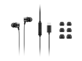 Lenovo | USB-C Wired In-Ear Headphones (with inline control) | 4XD1J77351