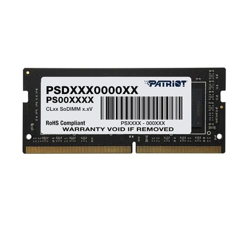 PATRIOT 8GB DDR4 SODIMM 3200MHz