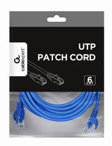 GEMBIRD PP6U-5M/B Gembird UTP Cat6 Patch