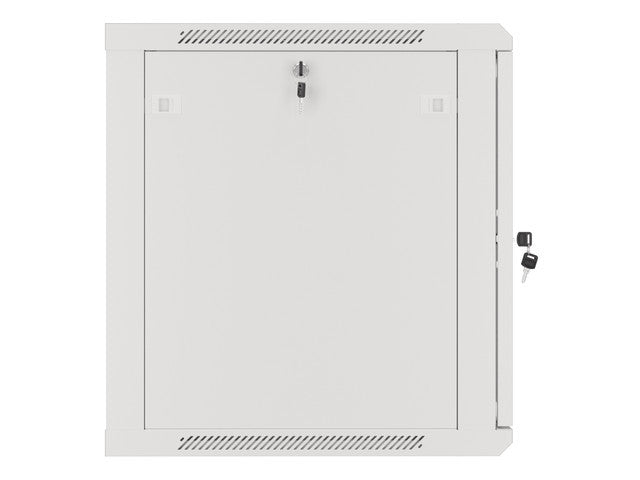 Lanberg | Rack cabinet 19" wall-mount 12U/600x600 (flat pack) V2 | WF01-6612-10S | Grey
