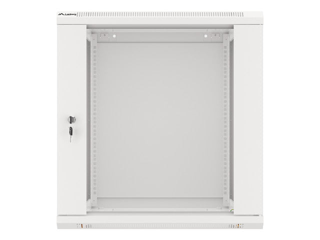 Lanberg | Rack cabinet 19" wall-mount 12U/600x600 (flat pack) V2 | WF01-6612-10S | Grey