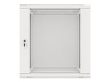 Lanberg | Rack cabinet 19" wall-mount 12U/600x600 (flat pack) V2 | WF01-6612-10S | Grey