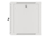 Lanberg | Rack cabinet 19" wall-mount 12U/600x600 (flat pack) V2 | WF01-6612-10S | Grey