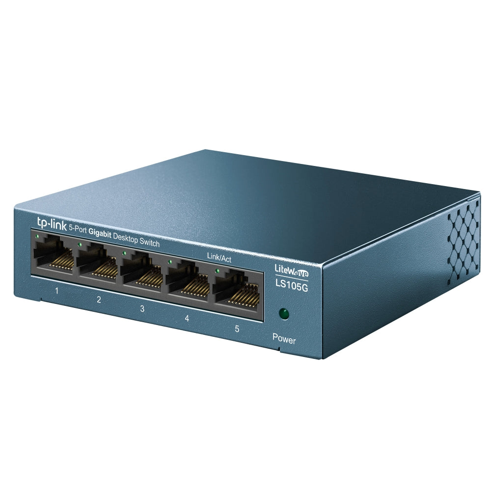 TP-LINK | Desktop Network Switch | LS105G | Unmanaged | Desktop | Power supply type External