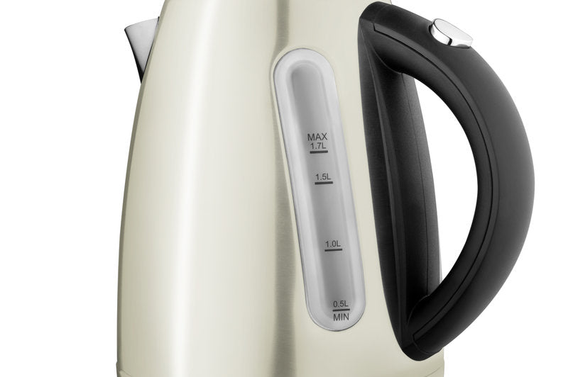ETA | Kettle | ELA ETA859890070 | Standard | 2100 W | 1.7 L | Stainless steel | 360° rotational base | Cream