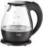 Adler | Kettle | AD 1224 | Standard | 2000 W | 1.5 L | Glass | 360° rotational base | Black
