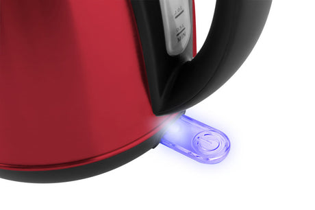 ETA | Kettle | 359090010 | Standard | 2200 W | 1.7 L | Stainless steel | 360° rotational base | Red