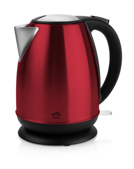 ETA | Kettle | 359090010 | Standard | 2200 W | 1.7 L | Stainless steel | 360° rotational base | Red