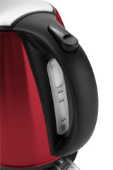 ETA | Kettle | 359090010 | Standard | 2200 W | 1.7 L | Stainless steel | 360° rotational base | Red