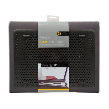 Targus | Notebook Cooling Pad up to 17” | 319 x 380 x 54 mm | 950 g | Black/Grey