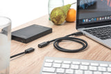 Digitus | USB Type-C Extension Cable | AK-300210-020-S | USB-C to USB-C USB Female 2.0 (Type C) | USB Male 2.0 (Type C)