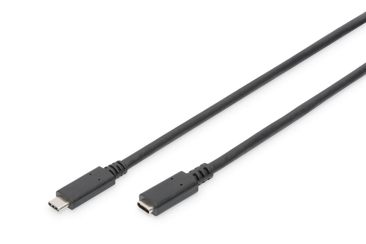 Digitus | USB Type-C Extension Cable | AK-300210-020-S | USB-C to USB-C USB Female 2.0 (Type C) | USB Male 2.0 (Type C)