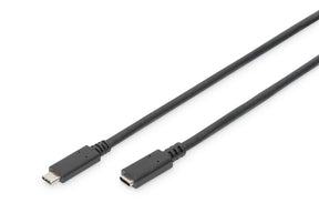 Digitus | USB Type-C Extension Cable | AK-300210-020-S | USB-C to USB-C USB Female 2.0 (Type C) | USB Male 2.0 (Type C)
