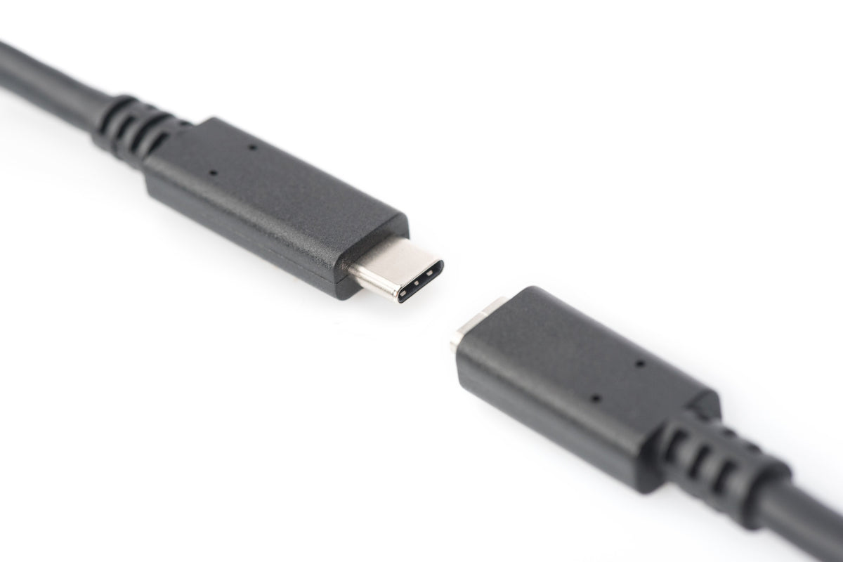 Digitus | USB Type-C Extension Cable | AK-300210-020-S | USB-C to USB-C USB Female 2.0 (Type C) | USB Male 2.0 (Type C)