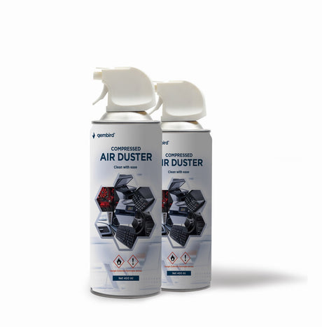 Gembird | Compressed air duster (flammable) | Air Duster | 400 ml