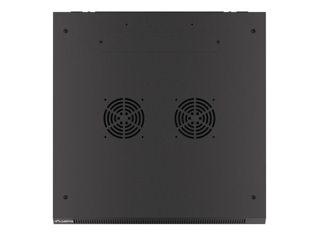 Lanberg | Rack cabinet 19" wall-mount 27U/600x600 (flat pack) | WF01-6627-10B | Black