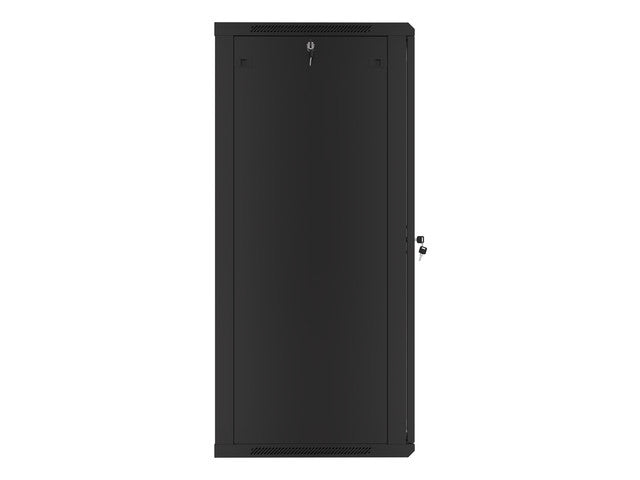 Lanberg | Rack cabinet 19" wall-mount 27U/600x600 (flat pack) | WF01-6627-10B | Black