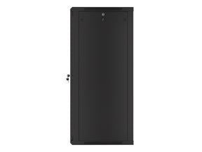 Lanberg | Rack cabinet 19" wall-mount 27U/600x600 (flat pack) | WF01-6627-10B | Black