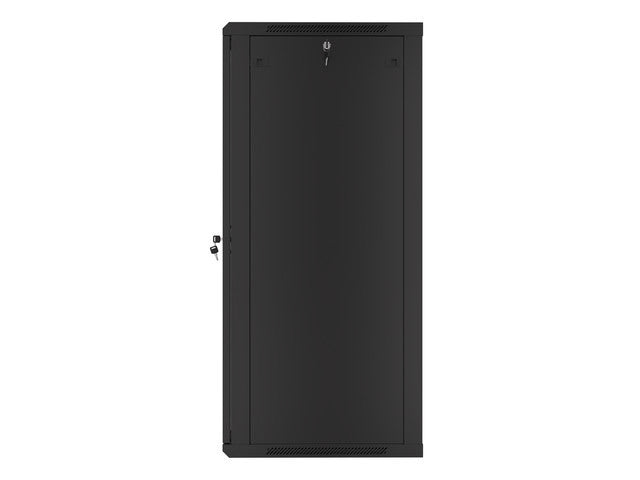 Lanberg | Rack cabinet 19" wall-mount 27U/600x600 (flat pack) | WF01-6627-10B | Black