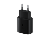 Samsung EP-TA800 Super Fast Charging 25W Įkroviklis USB-C + Kabelis USB-C, Juoda