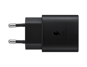 Samsung EP-TA800 Super Fast Charging 25W Įkroviklis USB-C + Kabelis USB-C, Juoda