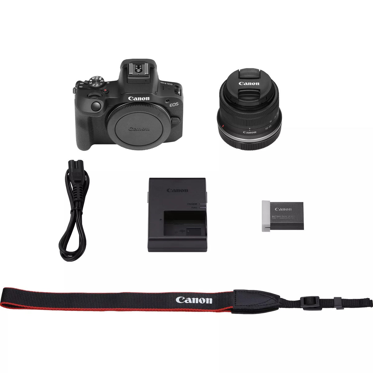 Canon | EOS R100 Mirrorless Camera + RF-S 18-45mm F4.5-6.3 IS STM Lens | 6052C013 | Megapixel 24.1 MP | ISO sensitivity (max) 12800 | Display diagonal 3.0 " | Wi-Fi | Automatic, manual | CMOS | Black