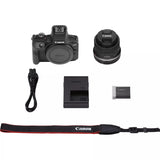 Canon | EOS R100 Mirrorless Camera + RF-S 18-45mm F4.5-6.3 IS STM Lens | 6052C013 | Megapixel 24.1 MP | ISO sensitivity (max) 12800 | Display diagonal 3.0 " | Wi-Fi | Automatic, manual | CMOS | Black