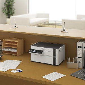Epson | Multifunction compact printer | EcoTank M2120 | Inkjet | Mono | A4 | Wi-Fi | White