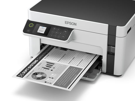Epson | Multifunction compact printer | EcoTank M2120 | Inkjet | Mono | A4 | Wi-Fi | White