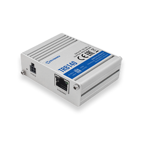 Teltonika | LTE Router | TRB140 | No Wi-Fi | 10/100/1000 Mbit/s | Mesh Support No | MU-MiMO No | 2G/3G/4G | Antenna type 1 x SMA for LTE | 1 x Virtual network interface via micro USB | 24 month(s)