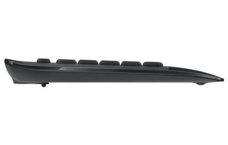 Belaidė klaviatūra ir pelė Logitech Advance Wireless MK545, klaviatūros išdėstymas US, Juoda