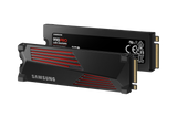 Samsung | 990 PRO with Heatsink | 2000 GB | SSD form factor M.2 2280 | Solid-state drive interface M.2 NVMe | Read speed 7450 MB/s | Write speed 6900 MB/s