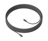 Logitech MeetUp Microphone Extension Cable, 10m, Black