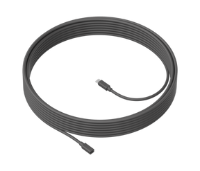 Logitech MeetUp Microphone Extension Cable, 10m, Black