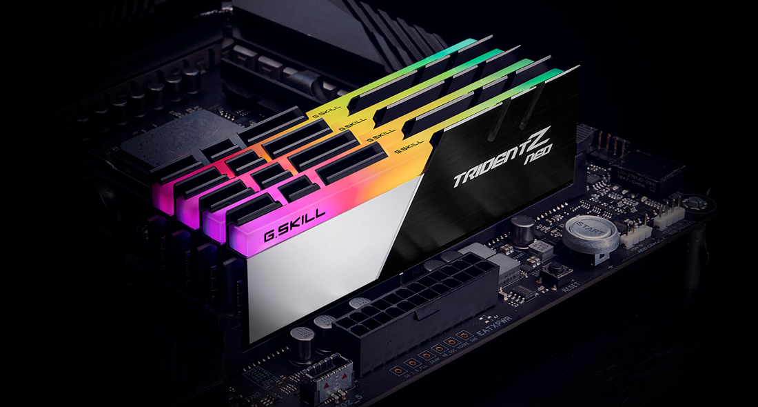 G.Skill | Trident Z Neo (for AMD) | 32 GB | DDR4 | 3600 MHz | PC/server | Registered No | ECC No