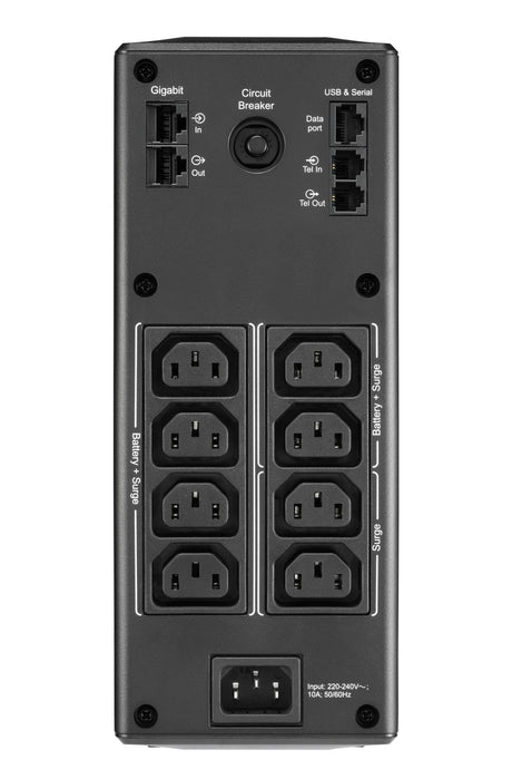 APC Back UPS Pro BR 1600VA, 8 Outlets, AVR, LCD Interface | Schneider Electric