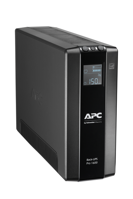 APC Back UPS Pro BR 1600VA, 8 Outlets, AVR, LCD Interface | Schneider Electric