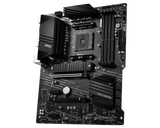 MSI | B550-A PRO | Processor family AMD | Processor socket AM4 | DDR4 DIMM | Memory slots 4 | Supported hard disk drive interfaces SATA, M.2 | Number of SATA connectors 6 | Chipset AMD B550 | ATX