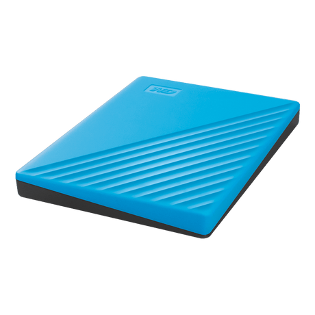 WD My Passport 4TB portable HDD Blue