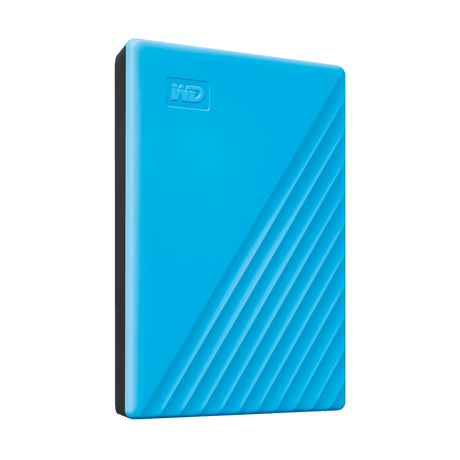 WD My Passport 4TB portable HDD Blue