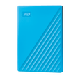 WD My Passport 4TB portable HDD Blue