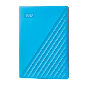WD My Passport 4TB portable HDD Blue