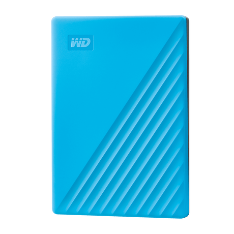WD My Passport 4TB portable HDD Blue