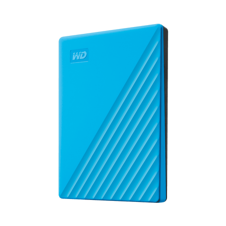 WD My Passport 4TB portable HDD Blue
