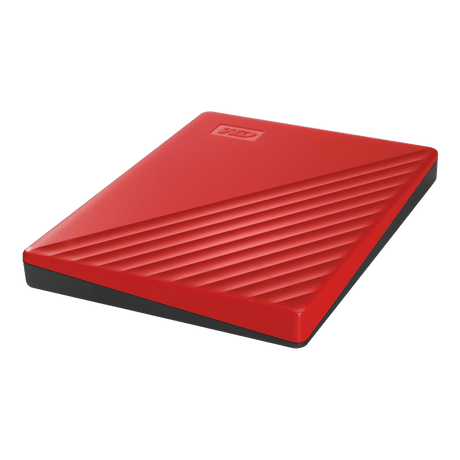 WD My Passport 2TB portable HDD Red