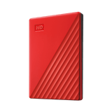WD My Passport 2TB portable HDD Red
