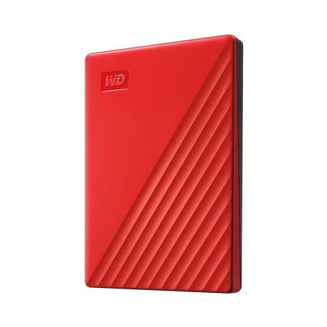 WD My Passport 2TB portable HDD Red