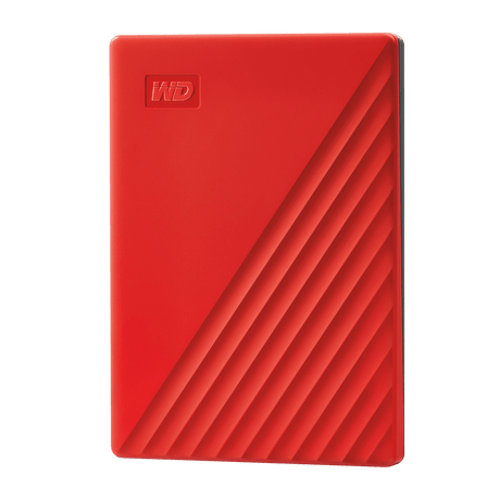 WD My Passport 2TB portable HDD Red