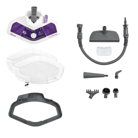 Polti | Steam mop | PTEU0274 Vaporetto SV440_Double | Steam mop and handheld steam cleaner | 1500 W | White